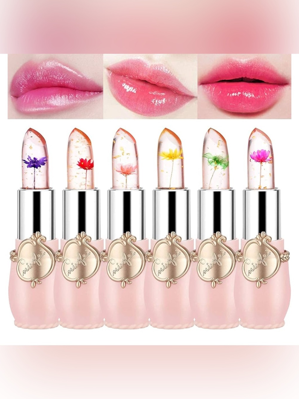 Flower Color Changing Lipstick ~ 
No. 3 & 4 Available NIB 🌸🌼